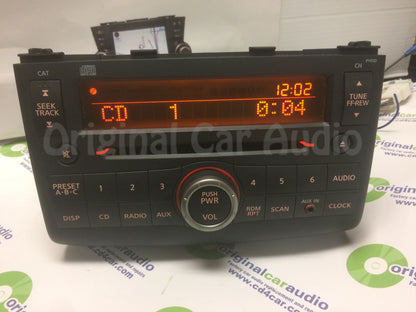 NISSAN Rogue AM FM Radio Stereo Auxiliary Input PY00F 28185 JM00B 2009 2010