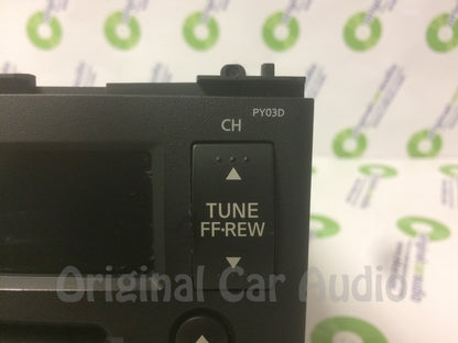 NISSAN Rogue AM FM Radio Stereo Auxiliary Input PY00F 28185 JM00B 2009 2010