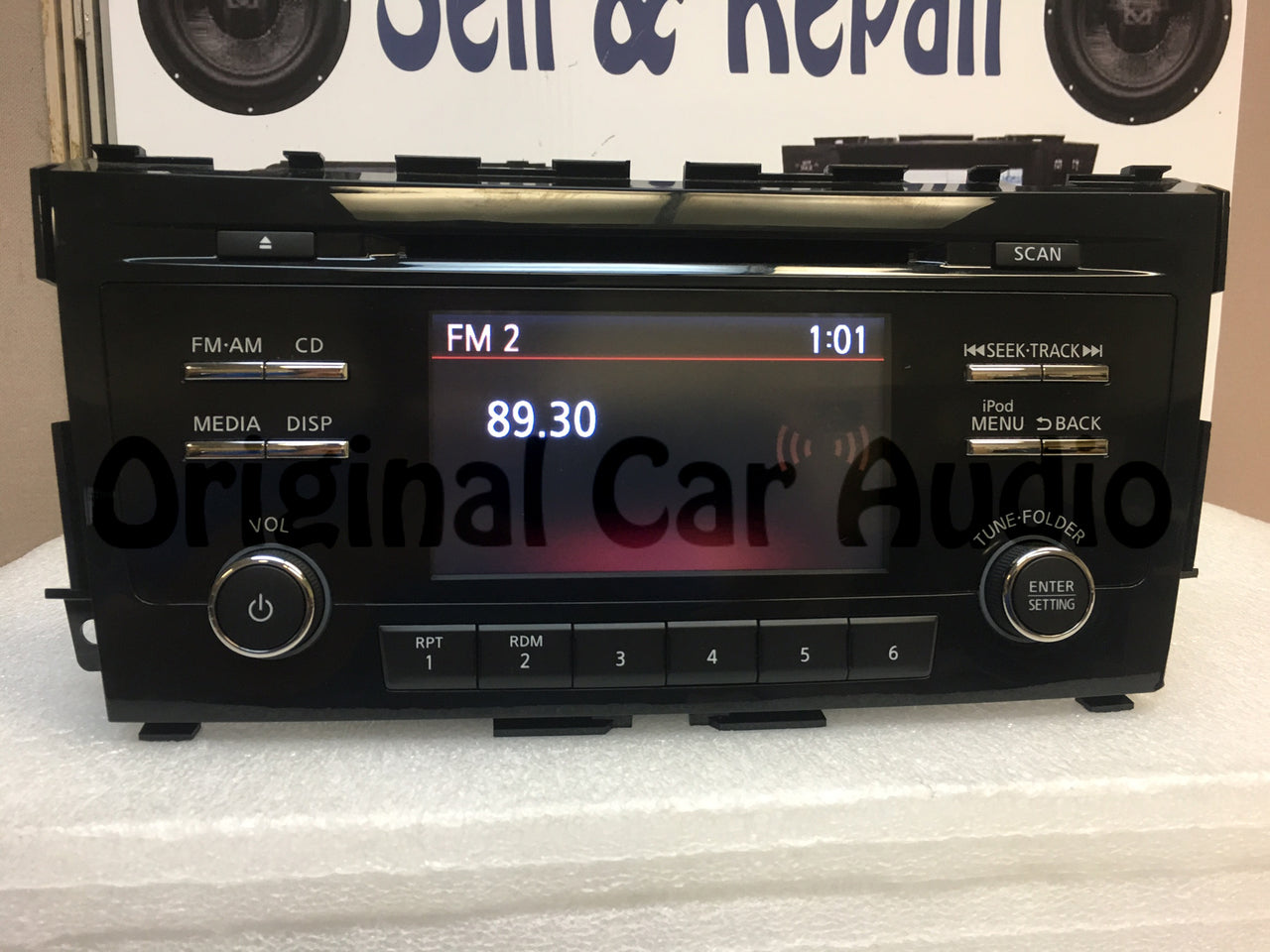 2013 - 2015 Nissan Altima AM FM USB 5" Screen Display Radio Receiver  CD Player