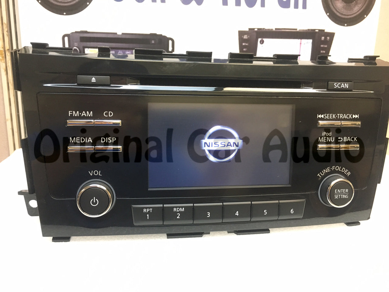 2013 - 2015 Nissan Altima AM FM USB 5" Screen Display Radio Receiver  CD Player
