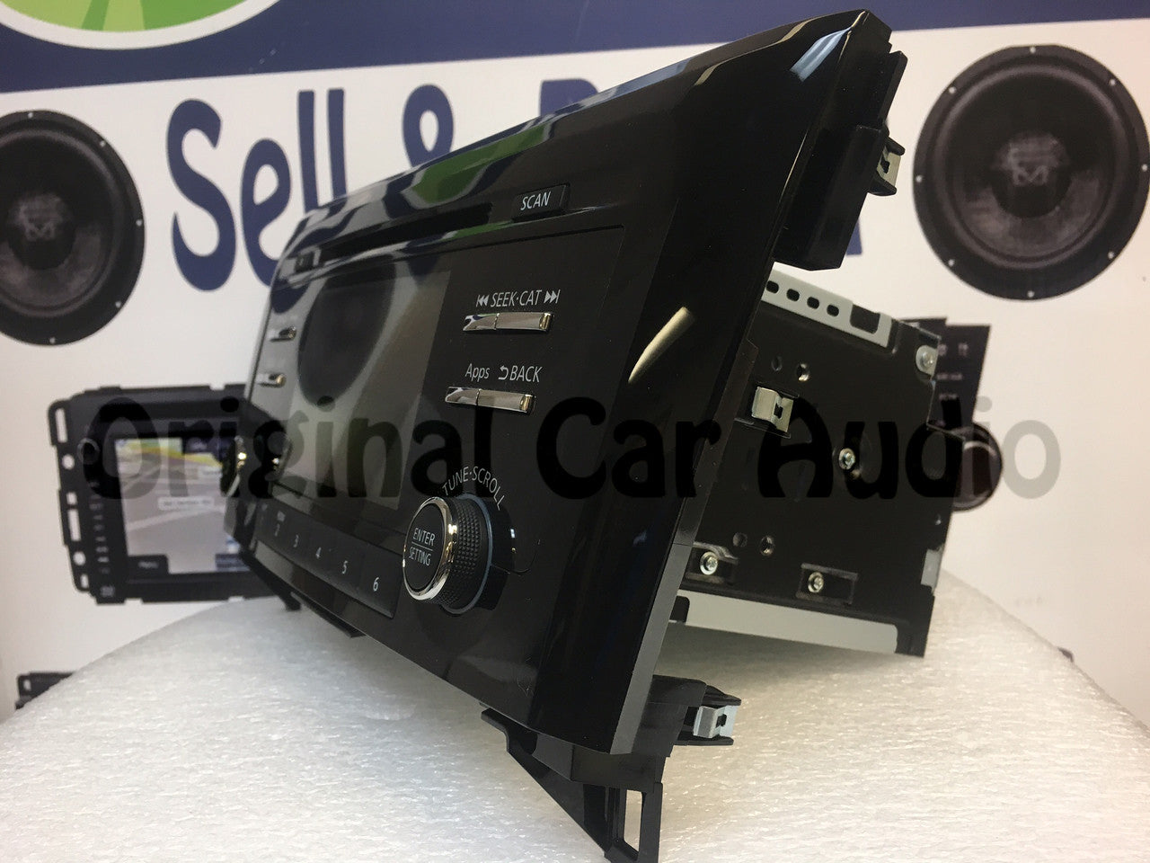 Brand New 2014-2016 Nissan Rogue AM FM Sat Bluetooth USB 5" Display Rear Camera Radio