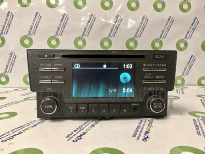 2013 - 2014 Nissan Sentra OEM Single CD AM FM SAT Radio Receiver Aux