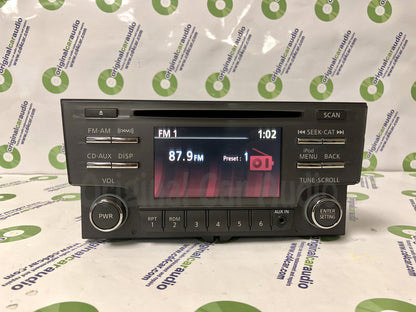2013 - 2014 Nissan Sentra OEM Single CD AM FM SAT Radio Receiver Aux