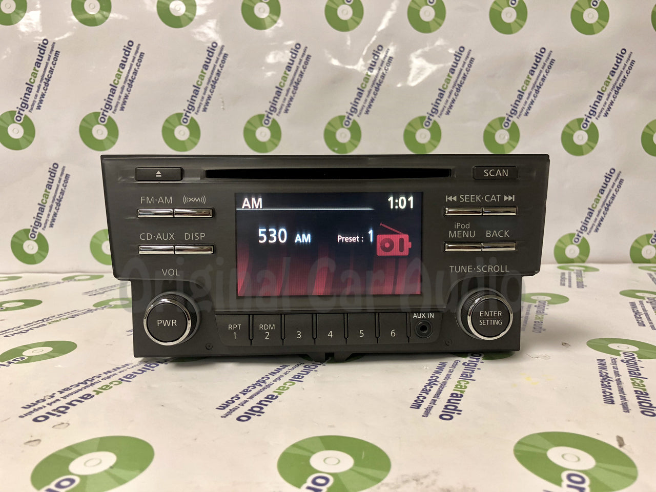 2013 - 2014 Nissan Sentra OEM Single CD AM FM SAT Radio Receiver Aux