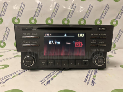 2013 - 2014 Nissan Sentra OEM Single CD AM FM SAT Radio Receiver Aux
