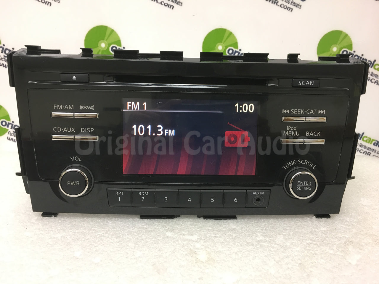 2013 - 2015 Nissan Altima OEM Single CD AM FM SAT Radio Aux Receiver