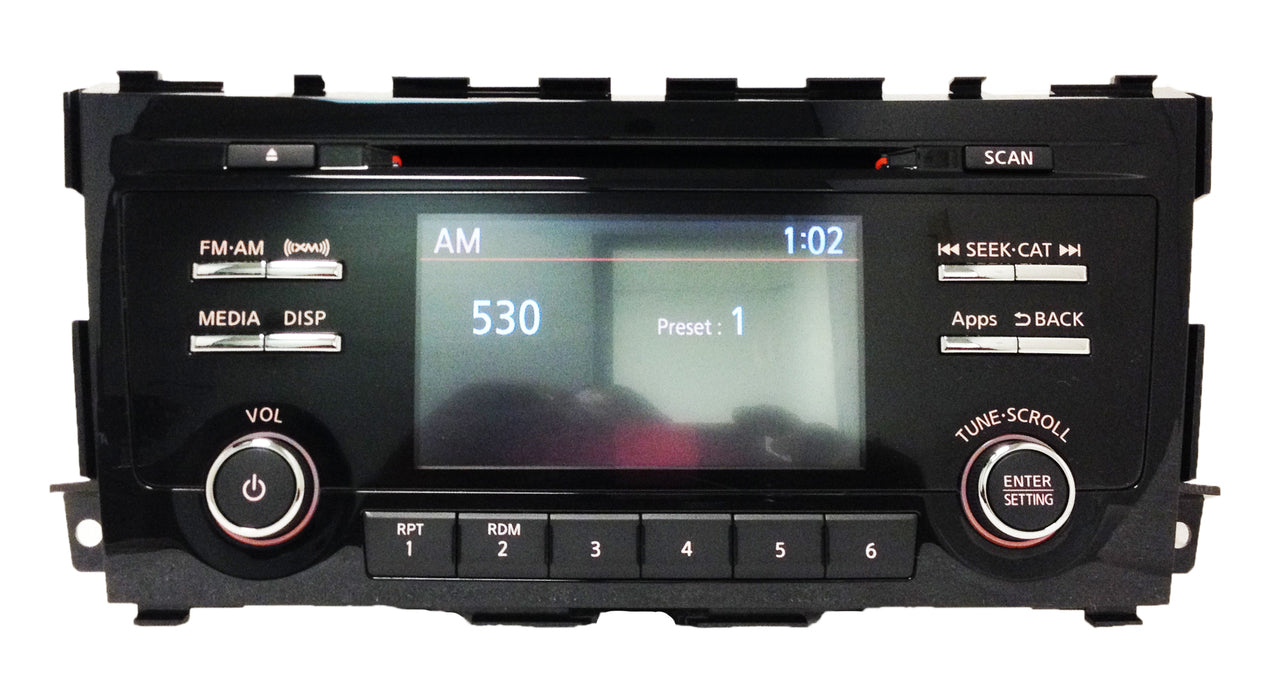 13 14 15 Nissan ALTIMA OEM XM Radio 5" Screen Display MP3 CD Player AUX Bluetooth 28185 3TA1B 2013 2014 2015