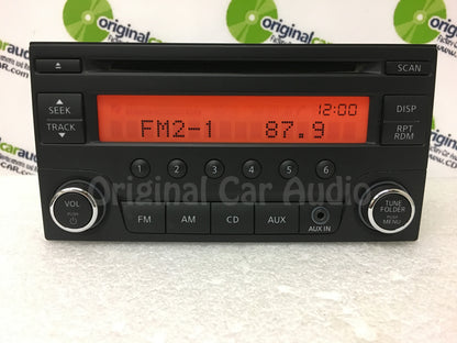2013 - 2017 Nissan Versa OEM AUX AM FM Single CD Radio 28185 3VY0A
