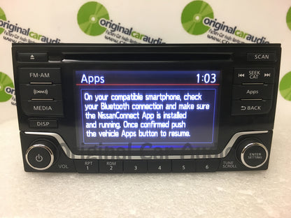 2014 - 2016 Nissan Frontier Titan OEM Premium Audio Single CD Bluetooth Sat Multi Media Radio Receiver