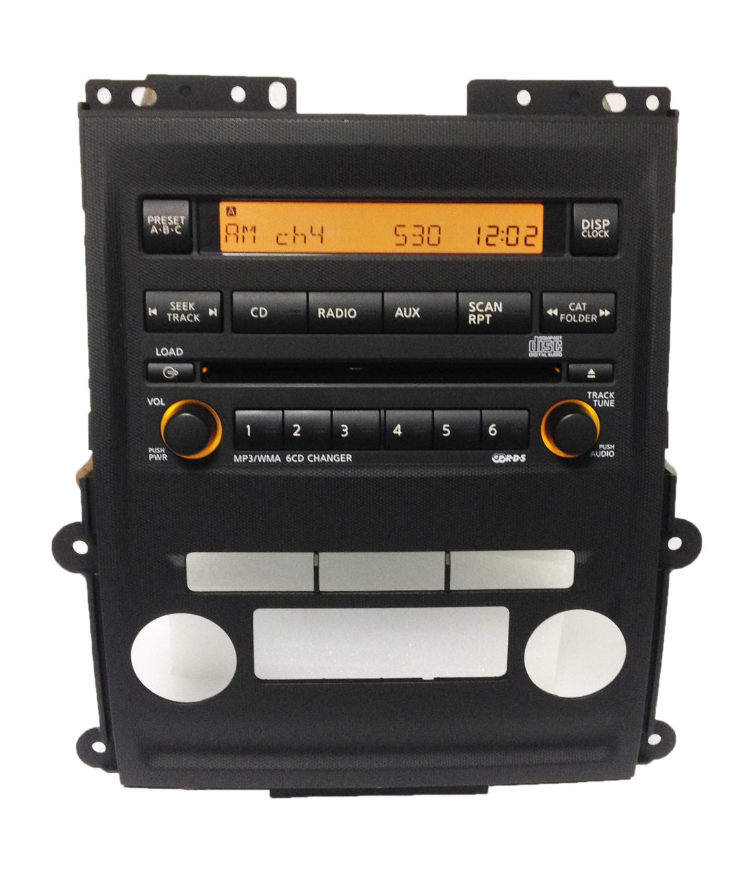 2009 - 2012 NISSAN Frontier Xterra OEM Radio XM 6 Disc Changer MP3 CD Player AUX