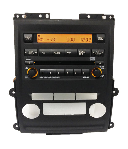 2009 - 2012 NISSAN Frontier Xterra OEM Radio XM 6 Disc Changer MP3 CD Player AUX