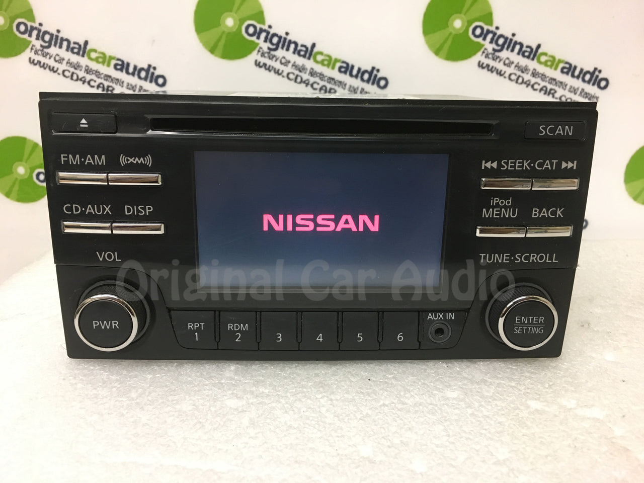 2010 - 2014 Nissan Frontier OEM Bose AM FM SAT Bluetooth Radio AUX