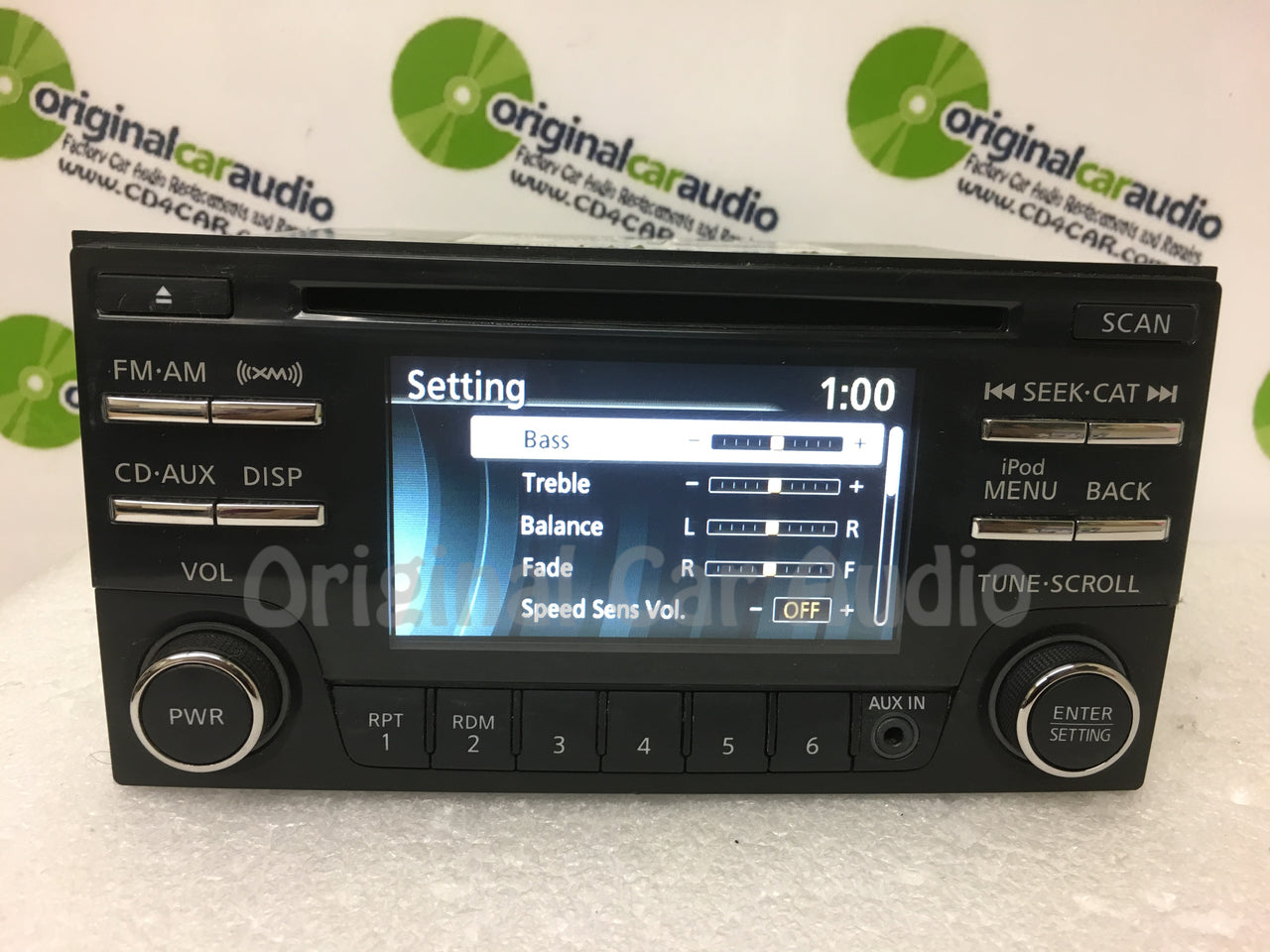 2010 - 2014 Nissan Frontier OEM Bose AM FM SAT Bluetooth Radio AUX