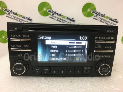 2010 - 2014 Nissan Frontier OEM Bose AM FM SAT Bluetooth Radio AUX
