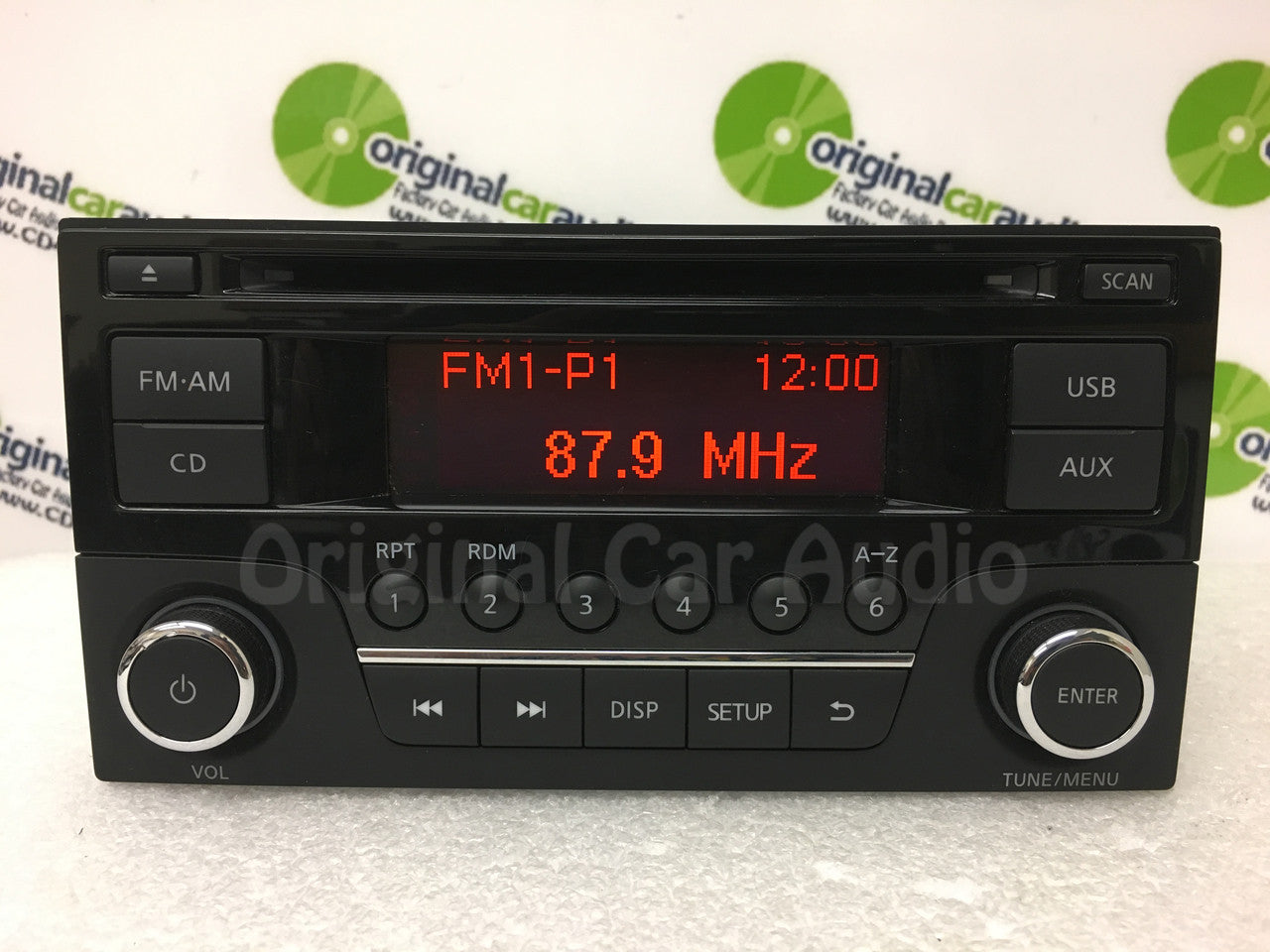 Repair Your 2014 - 2017 Nissan Sentra Versa OEM Single CD Radio Display Repair Service