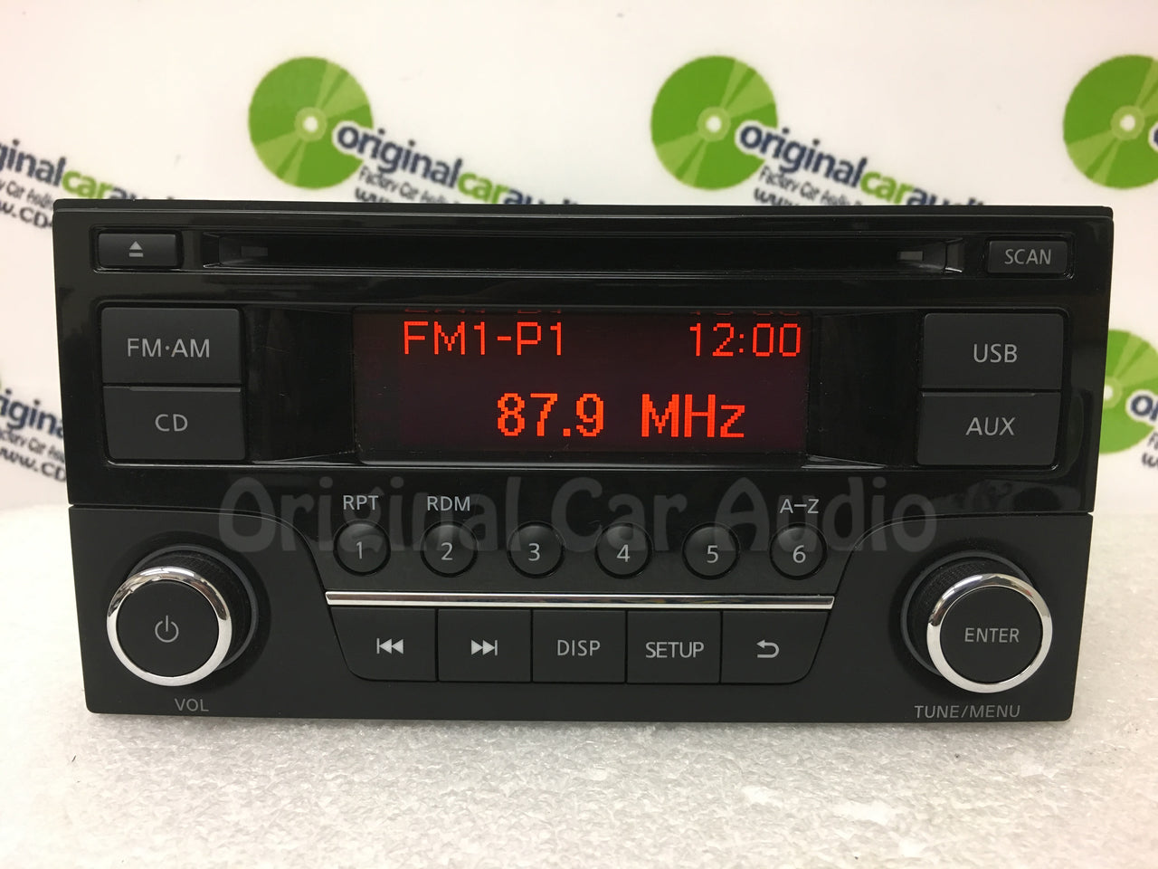 2014 - 2017 Nissan Sentra Versa OEM Single CD AM FM USB Radio Receiver Blemished