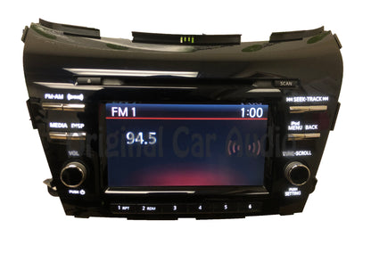 2015 - 2021 Nissan Murano OEM Touch Screen Single CD Bluetooth Multi Media Radio Receiver