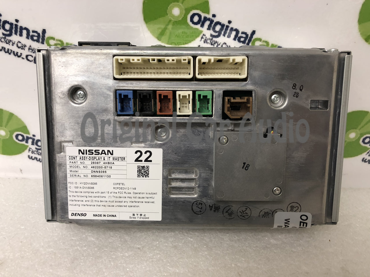 2014 - 2016  Infiniti Q50 OEM Navigation Radio Touch Screen Information Display