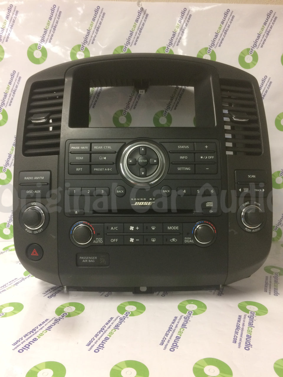 2006 - 2012 Nissan Armada Pathfinder OEM BOSE Radio Audio Control Panel ONLY