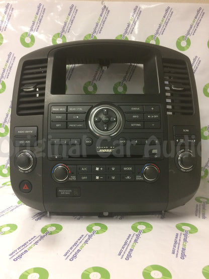 2006 - 2012 Nissan Armada Pathfinder OEM BOSE Radio Audio Control Panel ONLY