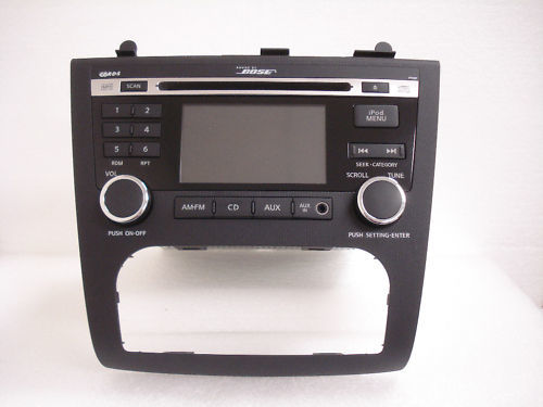 2009 2010 Nissan ALTIMA BOSE Radio RDS MP3 CD Player PY05F 09 10