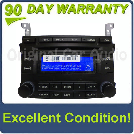 HYUNDAI Veracruz Infinity Radio Stereo 6 Disc Changer MP3 CD Player XM Satellite 2009 2010 2011 2012 961303J250