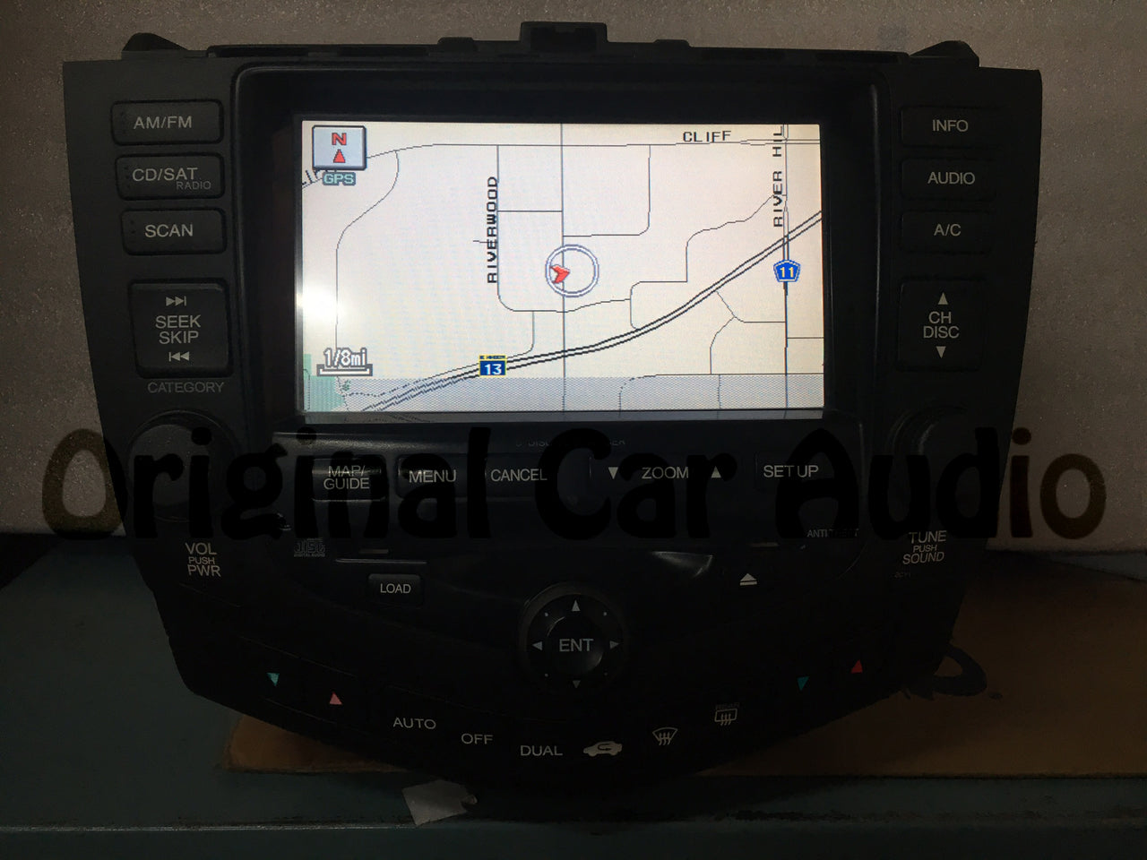 2004 - 2007 Honda Accord Navigation SAT GPS 6 CD Radio 2CY1