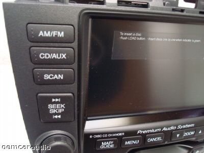New 2003 Honda Accord Radio, GPS  Navigation, and 6 CD Changer