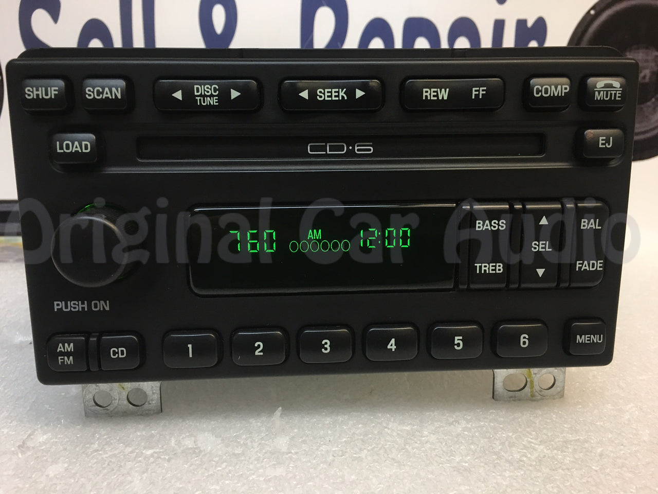 2003-2004 Ford Explorer Expedition 6 CD Changer AM FM COMP Radio 2L1F-18C815-ED