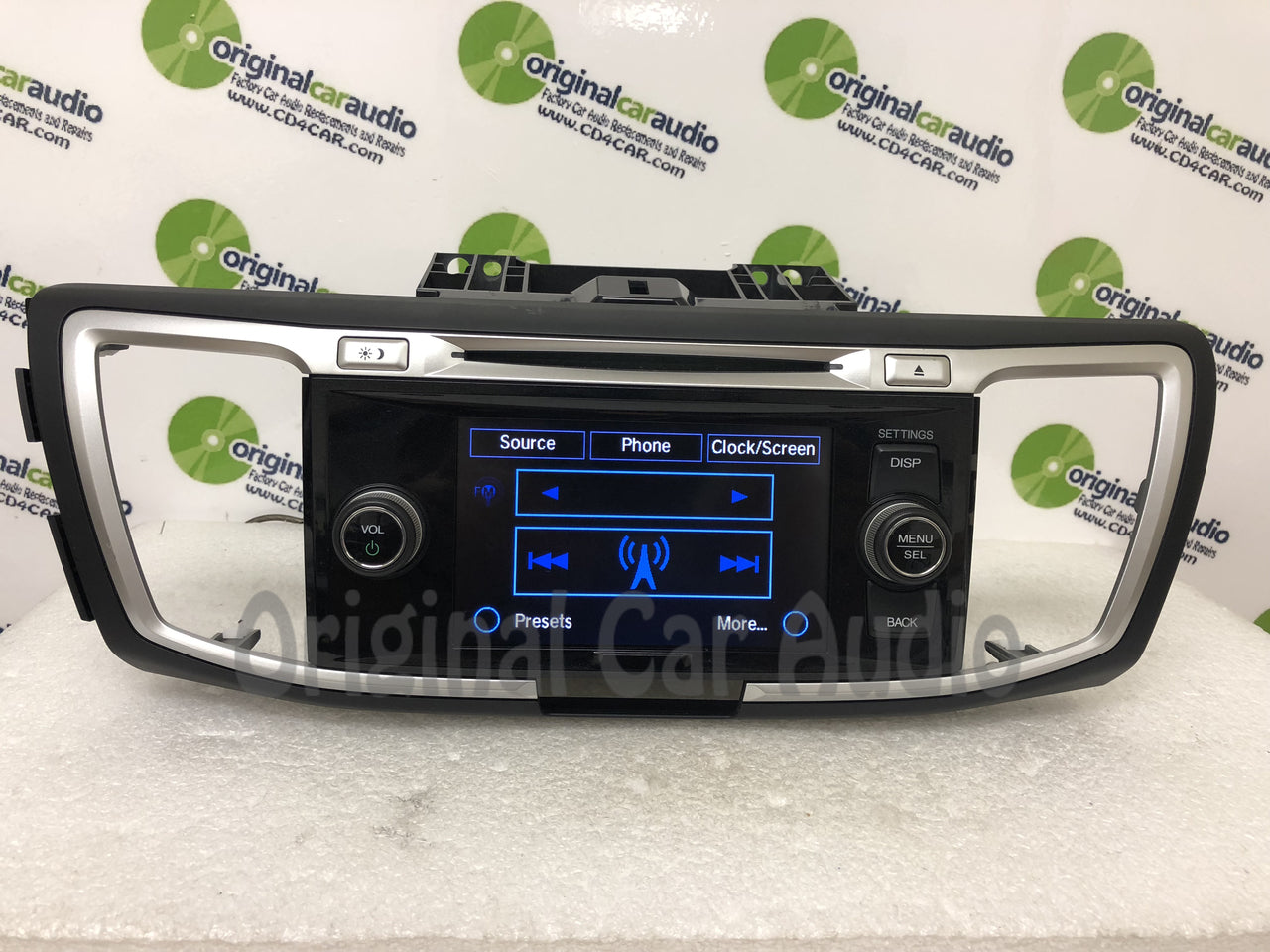2013 - 2015 Accord OEM Single CD AM FM Touch Screen Bluetooth Radio Receiver 2PA4