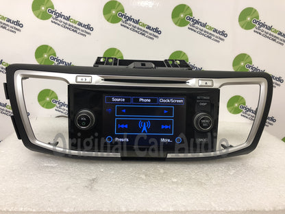 2013 - 2015 Accord OEM Single CD AM FM Touch Screen Bluetooth Radio Receiver 2PA4