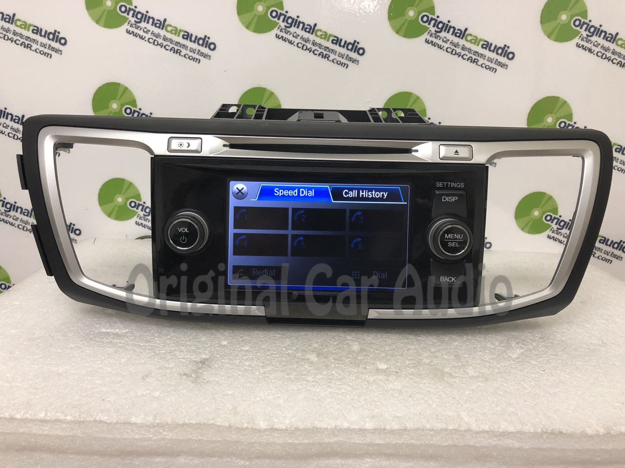 2013 - 2015 Accord OEM Single CD AM FM Touch Screen Bluetooth Radio Receiver 2PA4