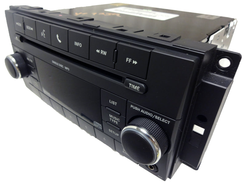 2007 - 2012 Chrysler Dodge Jeep OEM RES Low-Speed Radio MP3 CD Player