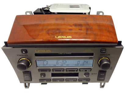 2002 2003 2004 2005 02 03 04 05 Lexus SC430 Radio Tape Cassette Mark Levinson Radio 6 CD Changer P6832