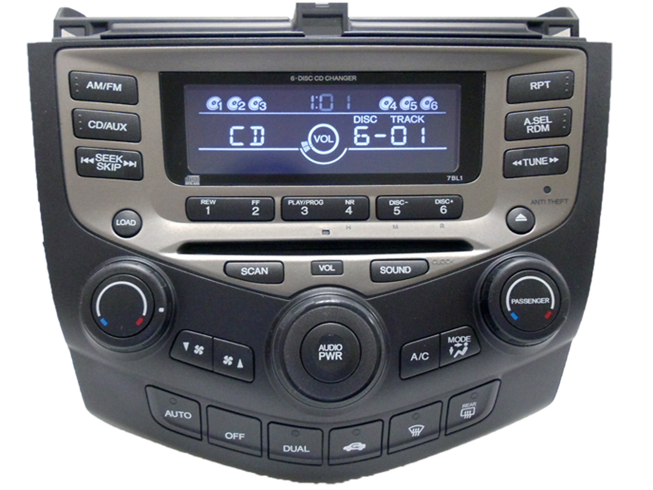 REPAIR YOUR RADIO Honda Accord 6 Disc Changer 03 04 05 06 07 7BK0 7BC0 7FY0 7BC1