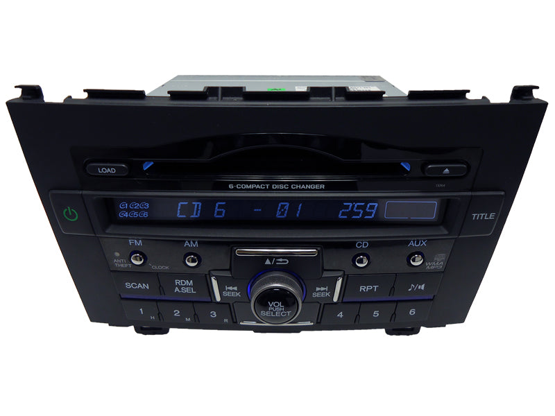 NEW HONDA CRV CR-V Radio Stereo 6 Disc Changer CD Player 1XN4 MP3 2007 2008 2009 2010 2011
