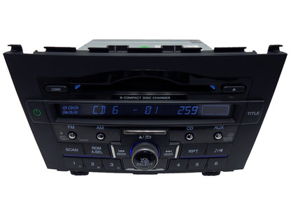 NEW HONDA CRV CR-V Radio Stereo 6 Disc Changer CD Player 1XN4 MP3 2007 2008 2009 2010 2011