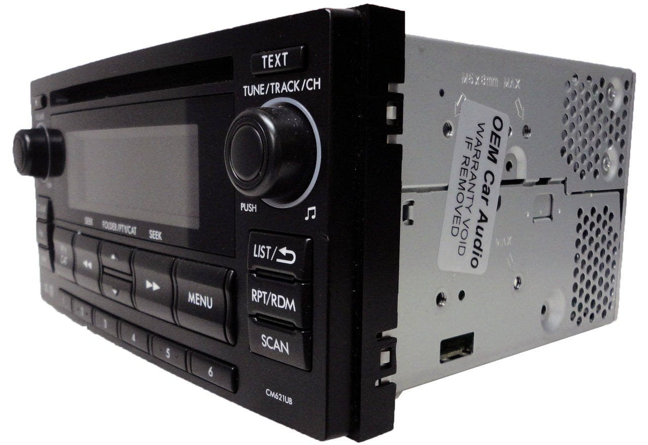 08 09 10 11 12 13 Subaru Impreza Bluetooth Radio CD Player CM621UB