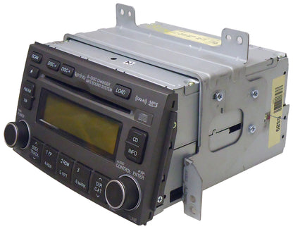 2007 2008 Hyundai Azera INFINITY SAT Radio Stereo 6 Disc Changer MP3 CD Player GREY