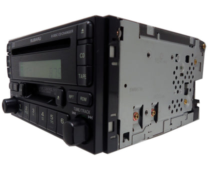 SUBARU Legacy Forester Impreza Radio 6 CD Changer P123 1996 1997 1998 1999 2000 2001 2002 2003 86201FC080 BLACK