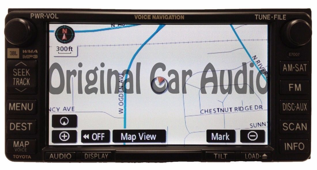 Repair YOUR 2004 - 2010 Toyota OEM Navigation GPS AM FM Radio Screen Repair ONLY