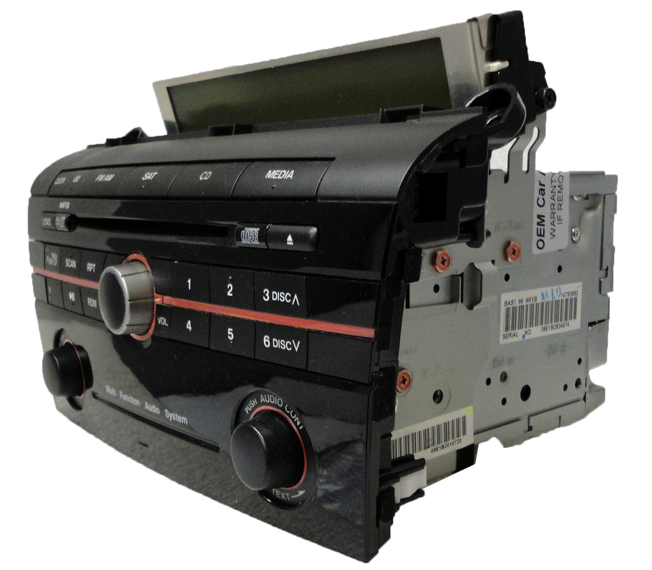 Mazda 3 Radio SAT XM CD Player Multi Function Audio System 06 07 08 09 2006 2007 2008 2009 BAR9 66 ARX 14793688