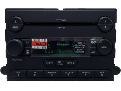 New Ford Subwoofer Radio MP3 6 Disc CD Changer Stereo OEM