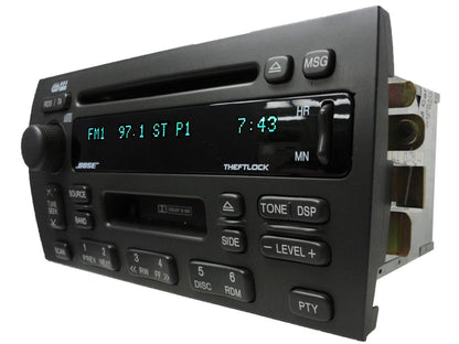 98 99 2000 01 02 Cadillac CATERA DEVILLE ELDORADO Bose Radio CD Player Tape Cassette Stereo 1998 1999 00 2001 2002 09384346