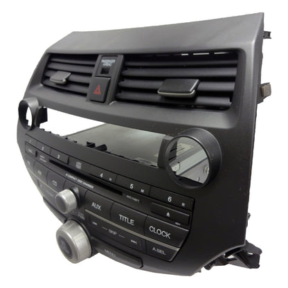 08 09 2010 Honda ACCORD RDS Radio AUX MP3 WMA 6 Disc CD Changer 3BA1 Ho3BA1 w/Trim
