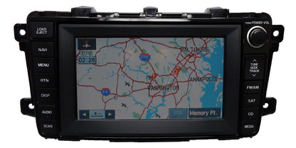 Mazda CX9 CX-9 6 Disc CD Changer NAVIGATION Touch Screen LCD Display System 2007 2008 07 08 TD14-66-DV0A