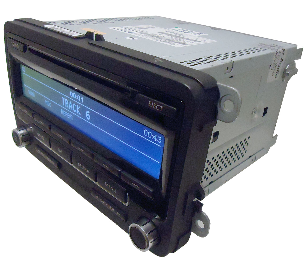 VW Volkswagen satellite radio stereo MP3 CD player bluetooth