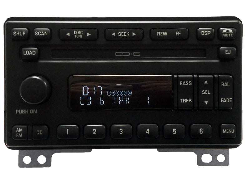 2003 2004 Lincoln Aviator OEM AM FM Radio 6 Disc CD Changer