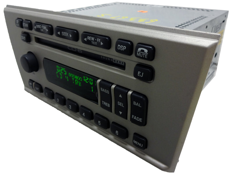 06 Lincoln LS Radio 6 DISC CD Player 6W4T-18C815-AA Fo181 2006