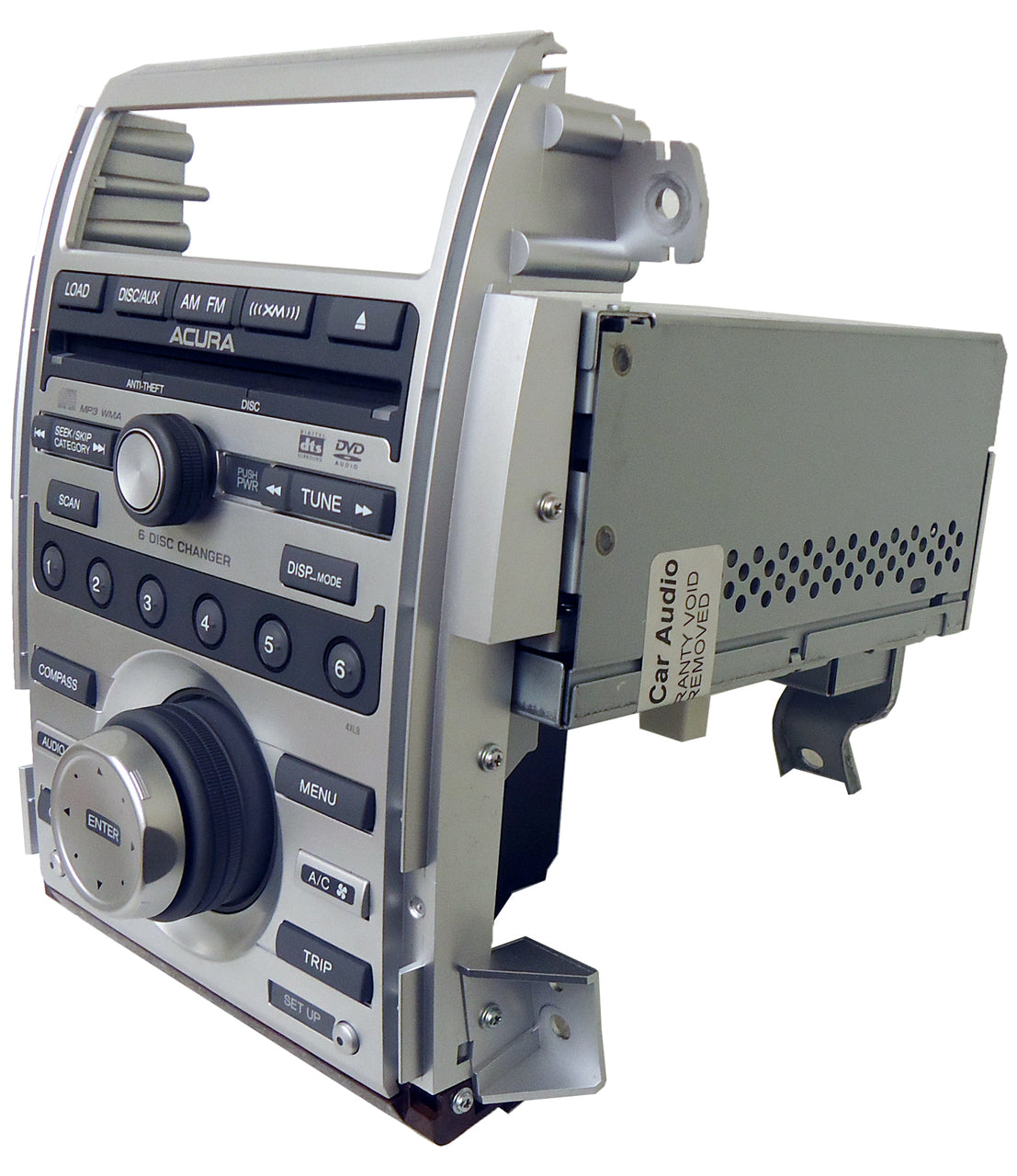 2005 2006 2007 2008 06 07 08 Acura RL XM Satellite Radio Stereo MP3 DVD 6 Disc CD Changer 4XL8 39100-SJA-A30